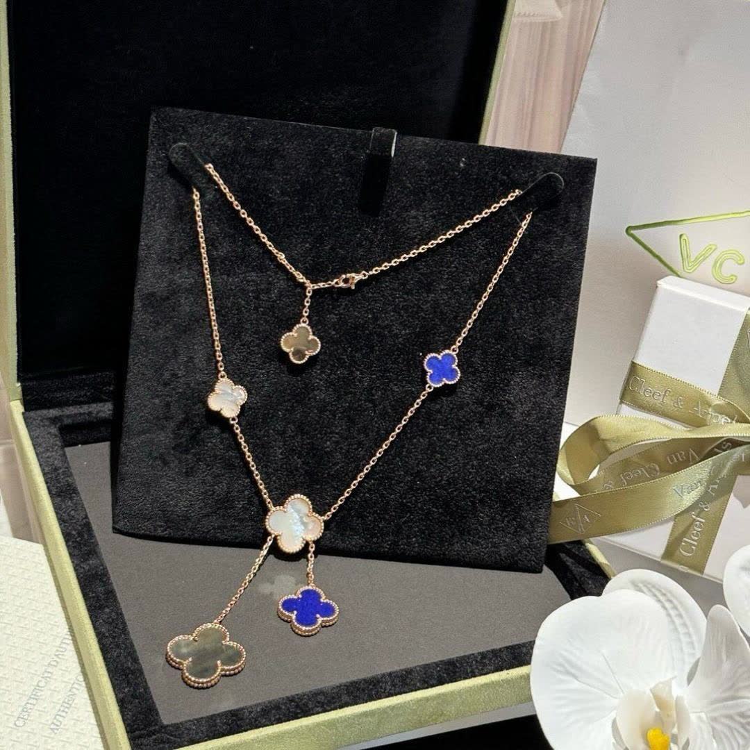 Van Cleef & Arpels Alhambra Gold Necklace Van Cleef & Arpels Alhambra Gold Necklace